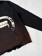 Load image into Gallery viewer, FADED CUT CROPPED POCKET HOODIE
